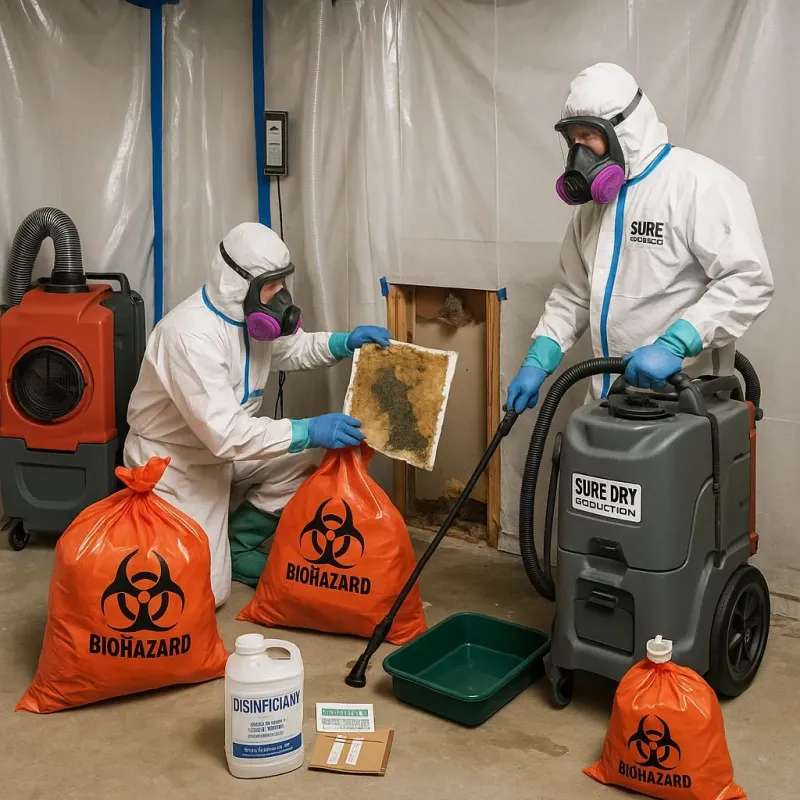 Contaminated Water Handling Protocols process in Quinebaug, CT