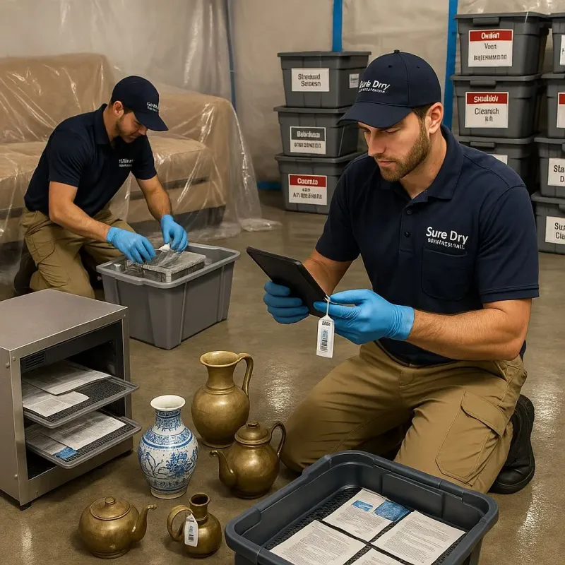 Content Protection and Restoration process in Quinebaug, CT