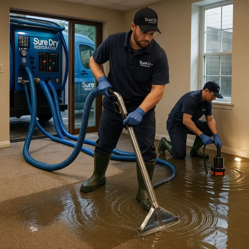 Water Extraction and Removal process in Quinebaug, CT